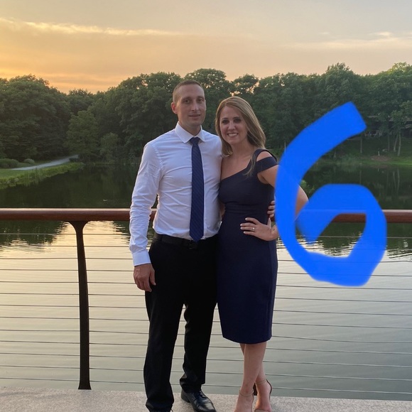 Likely packard navy blue dress size 6 - Picture 8 of 8